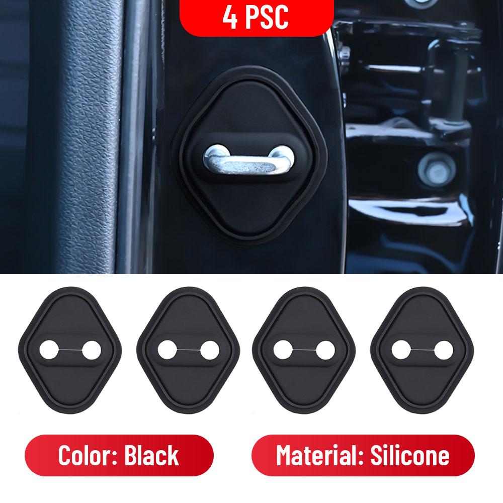 

For MAZDA CX-30 -2024 Car Door Shock Absorber Door Lock Protector Silicone Auto Door Lock Latches Cover Accessories 4 PCS