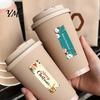 Decorative Gift Box Labels Christmas Sealing Stickers, Self-adhesive Labels, Coated Paper Stickers Roll for Envelope Seals And Boxes Packaging