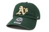 47 Brand Seven Cap 47 CLEAN UP Athletics DK GREEN (Forty Brand)