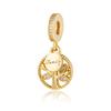 Perline Charm Oro Scintillante Pendenti Originali Europei Snake Fit Bracciale in Rame Collana Perline Per Gioielli Fai da Te Regalo Donna