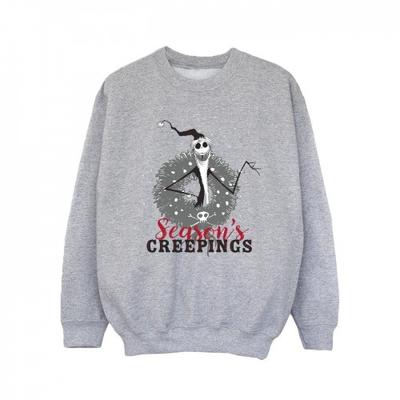 Moletom feminino The Nightmare Before Christmas Seasons Creepings Wreath
