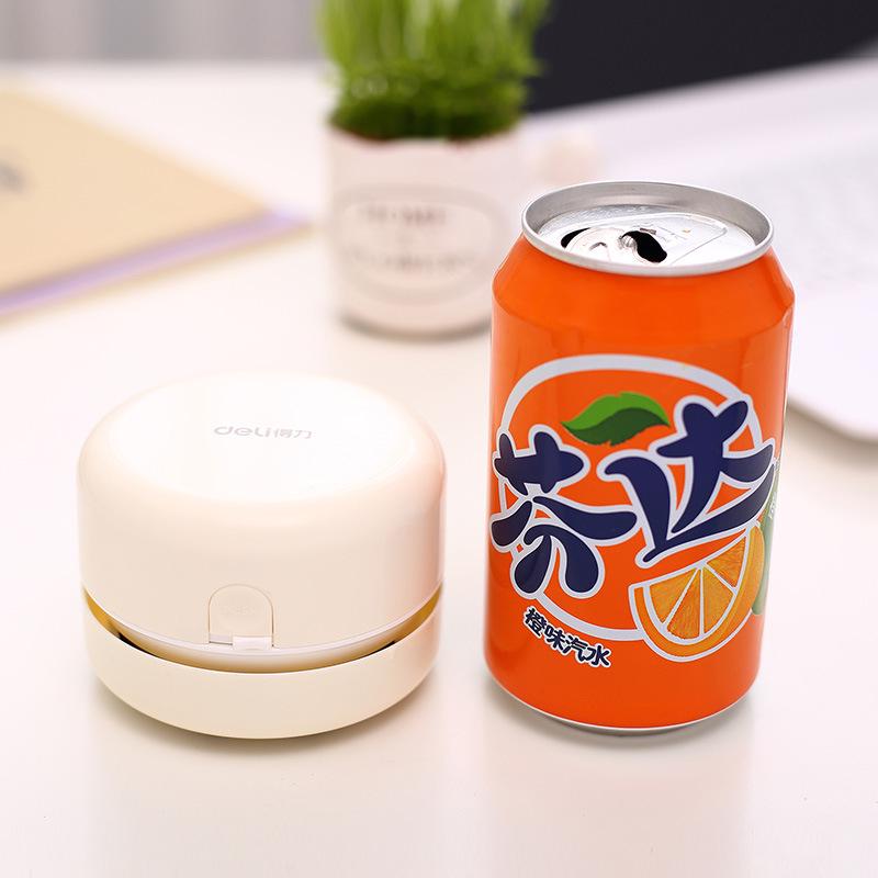 

Deli Mini Настольный пылесос для клавиатур и обрезков бумаги белый