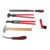 6 Piece Set Professional Horse Farrier Hoof Trim Tool Nail Horseshoe Plier Trimming Tool