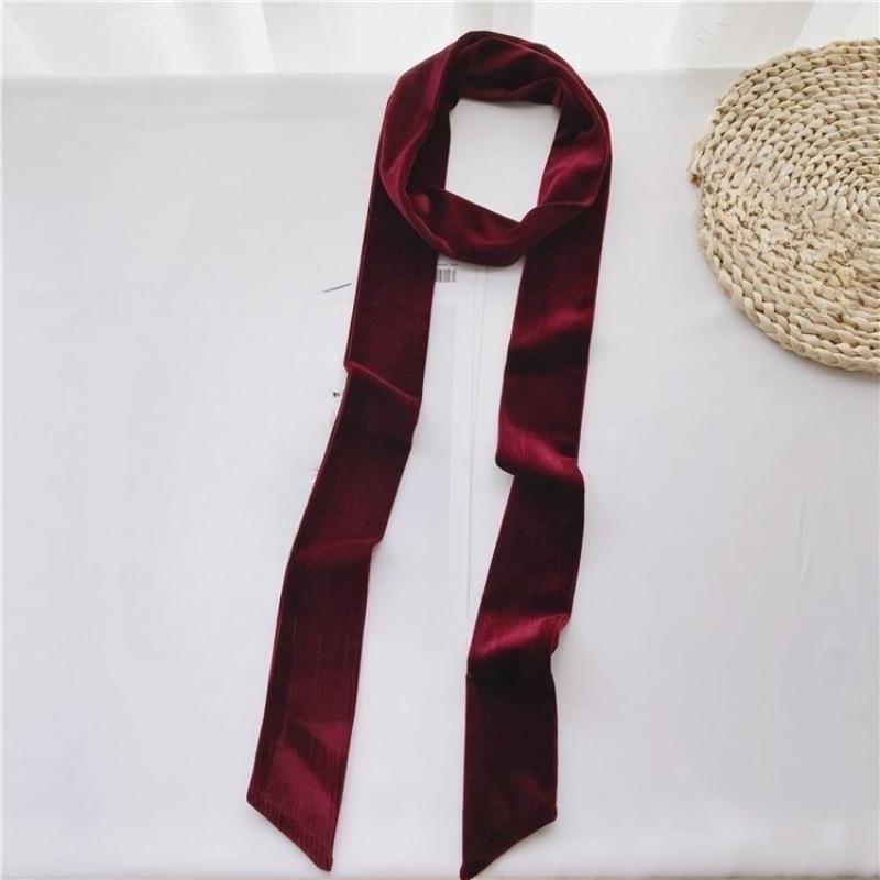 

Женский бархатный пояс с поясом для платья вино красного