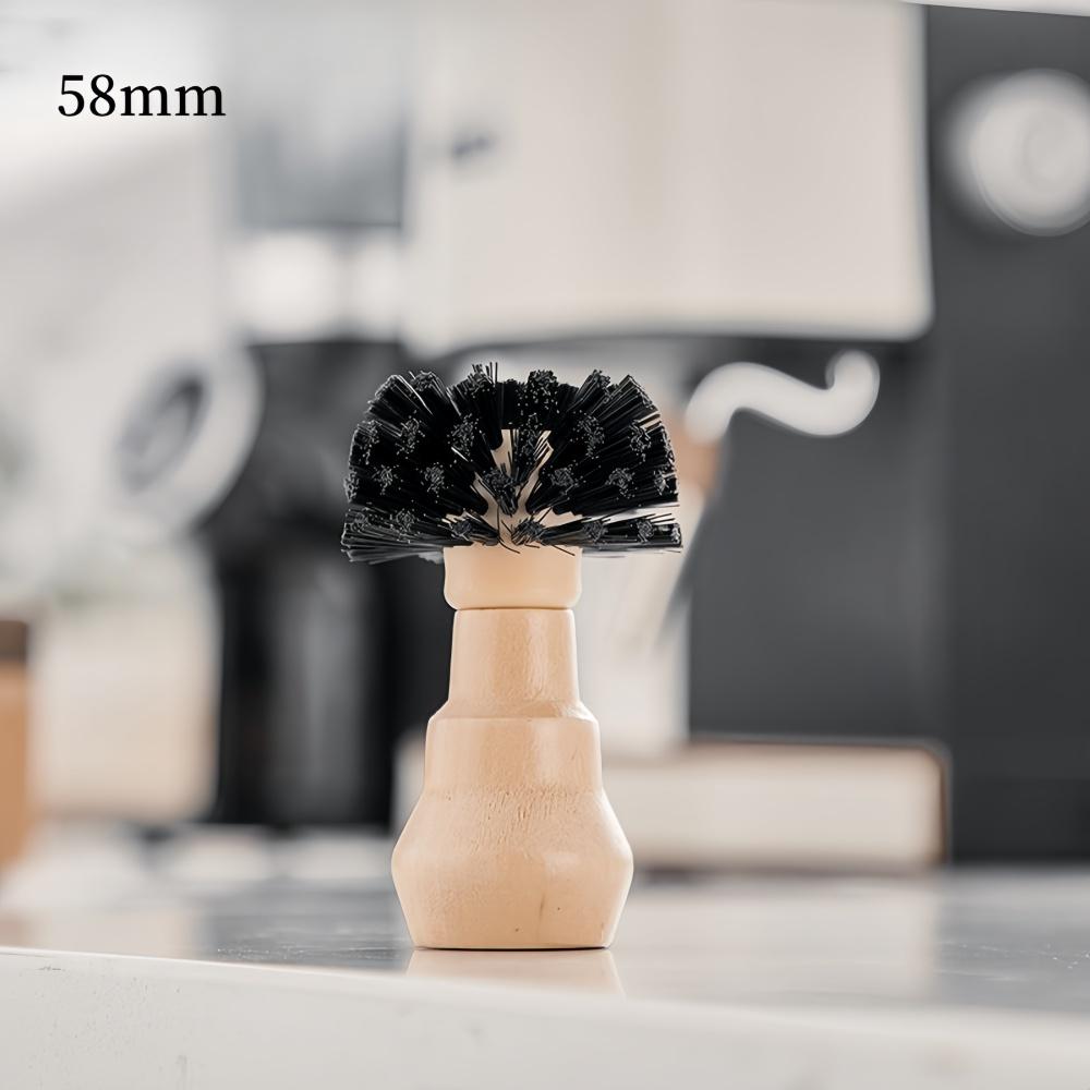 Coffee Machine Handle Cleaning Brush Wooden Handle Home Barista High Quality Durable Easy Clean Professional Coffee Accessories