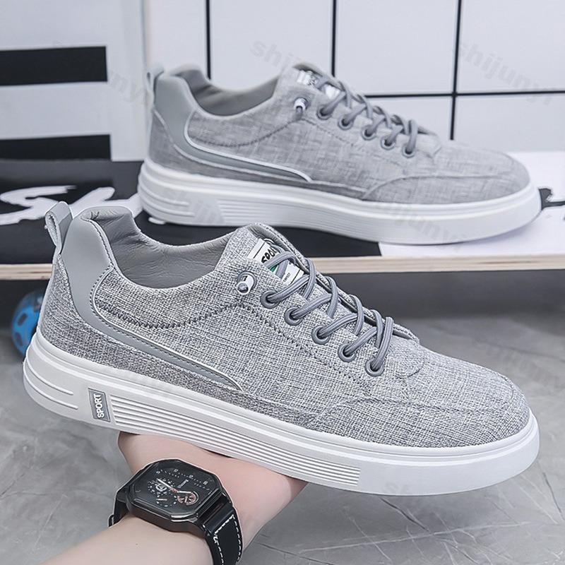 Fashion Autumn Men Sneakers 2025 Low Top Outdoor Men Casual Shoes Breathable Comfortable Flats Canvas Shoes Male Zapatillas Informales