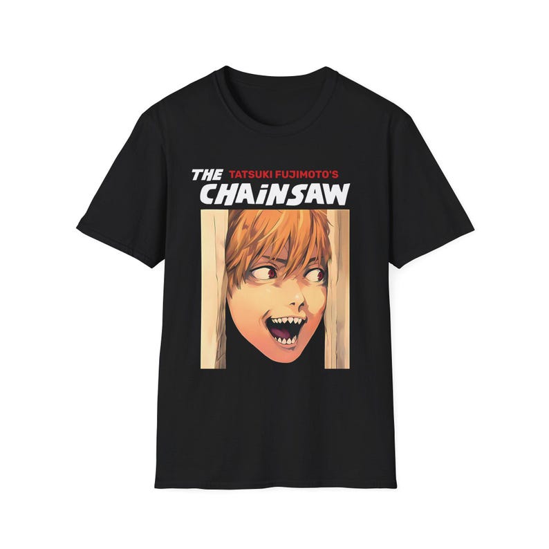 Rock Harajuku Top Print Japanese Anime Chainsaw Man T Shirt Fashion Street Couple Top Y2k Graphic Print Cotton Tshirt Unisex