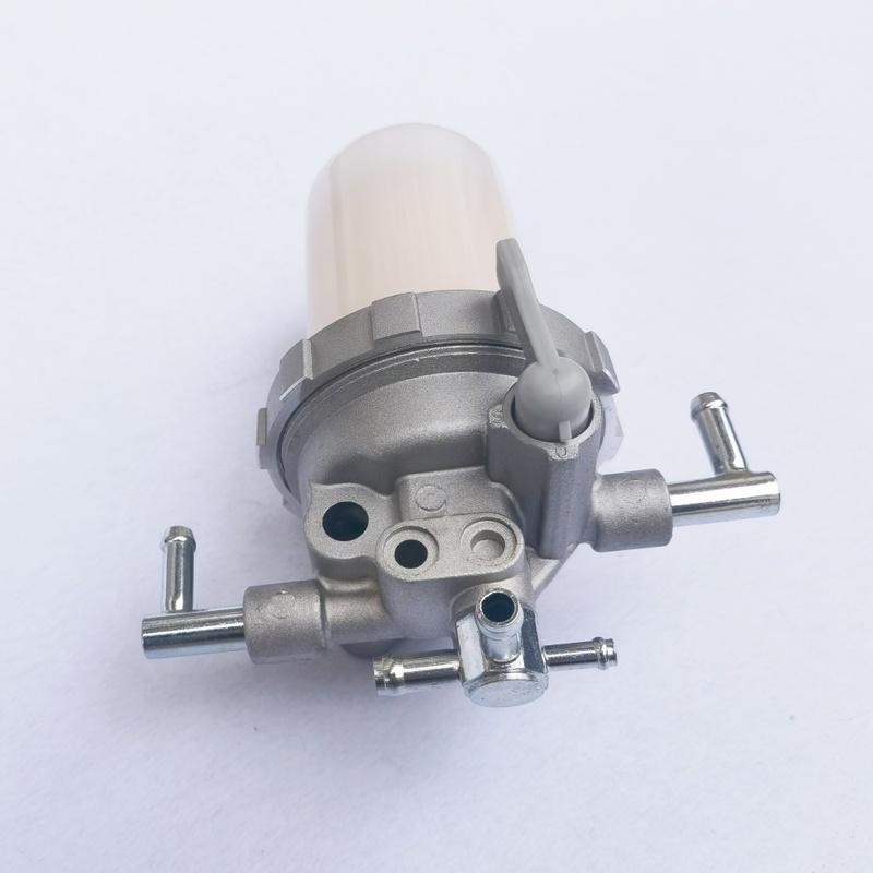 Fuel Filter 129612-55620 129100-55621 Fuel Water Separation Assembly 4/5 Tubes For Yanmar PC30/35 40/45 50/55