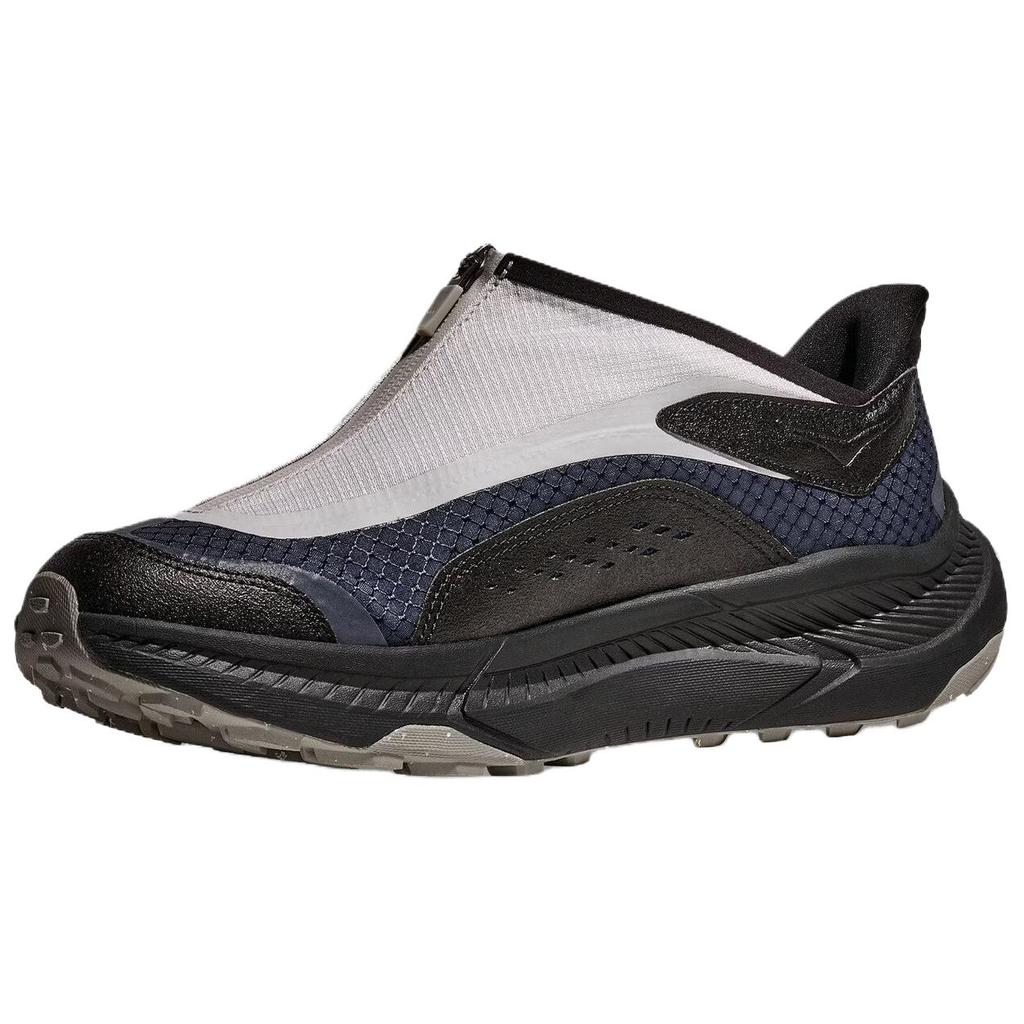 HOKA One One PROJECT TRANSPORT Breathable Support Lightweight Low Top Casual Shoes Unisex Black Blue Gray 1162850-BYN