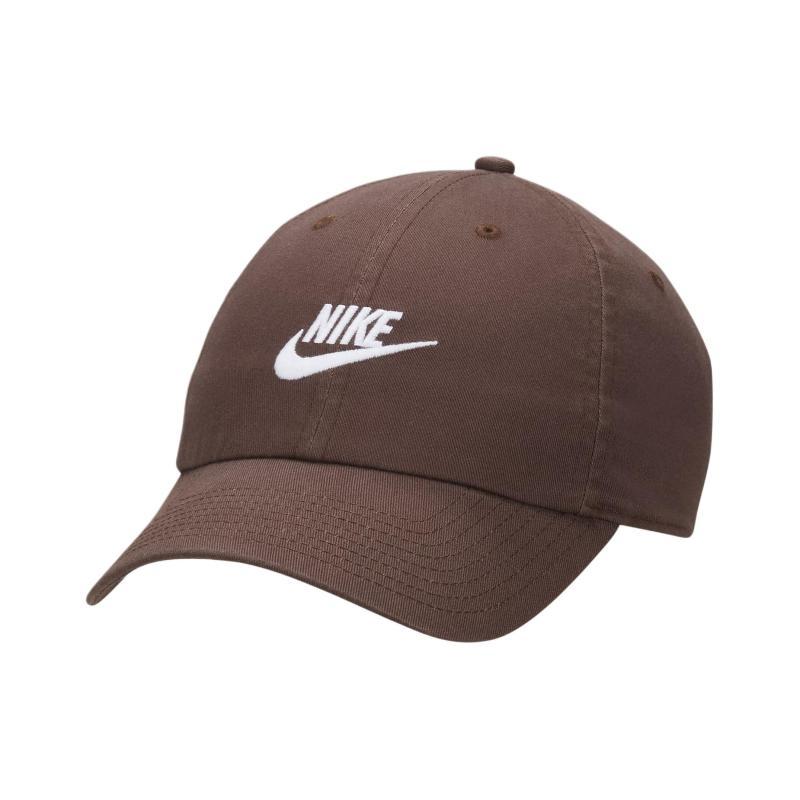 

Nike Organic Cotton Fiber 100% Cotton Baseball Caps Unisex Brown Casual FB5368-237 M/L коричневый