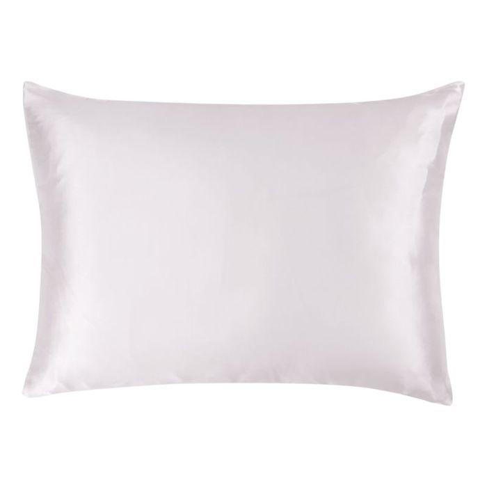 Taie d'oreiller "Silk" Soie de mûrier Coton pur - Silk Ivoire - 50 x 70 cm