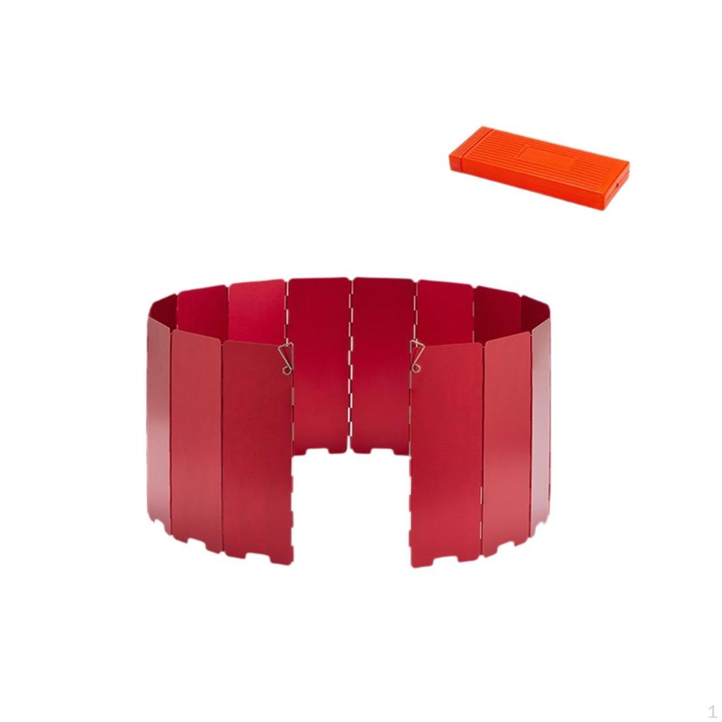 Camp Stove Windscreen Wind Protection Folding Portable Compact Lightweight Shade