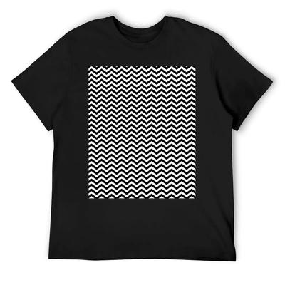 Zebra Zig Zag T-Shirt Custom T-shirts Plain Luxury Designer Graphics T Shirts for Men Graphic