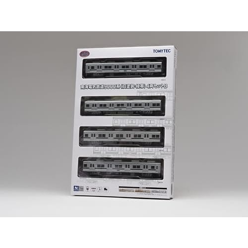 Tomytec Railway Collection: Nankai Electric Railway 9000 Series (Old Paint, Green Stripe) 4-Car Set B Diorama Supplies 334361