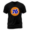 T-shirt con logo Union 76 Gasoline Divertente Taglia S-5XL Prodotta negli USA
