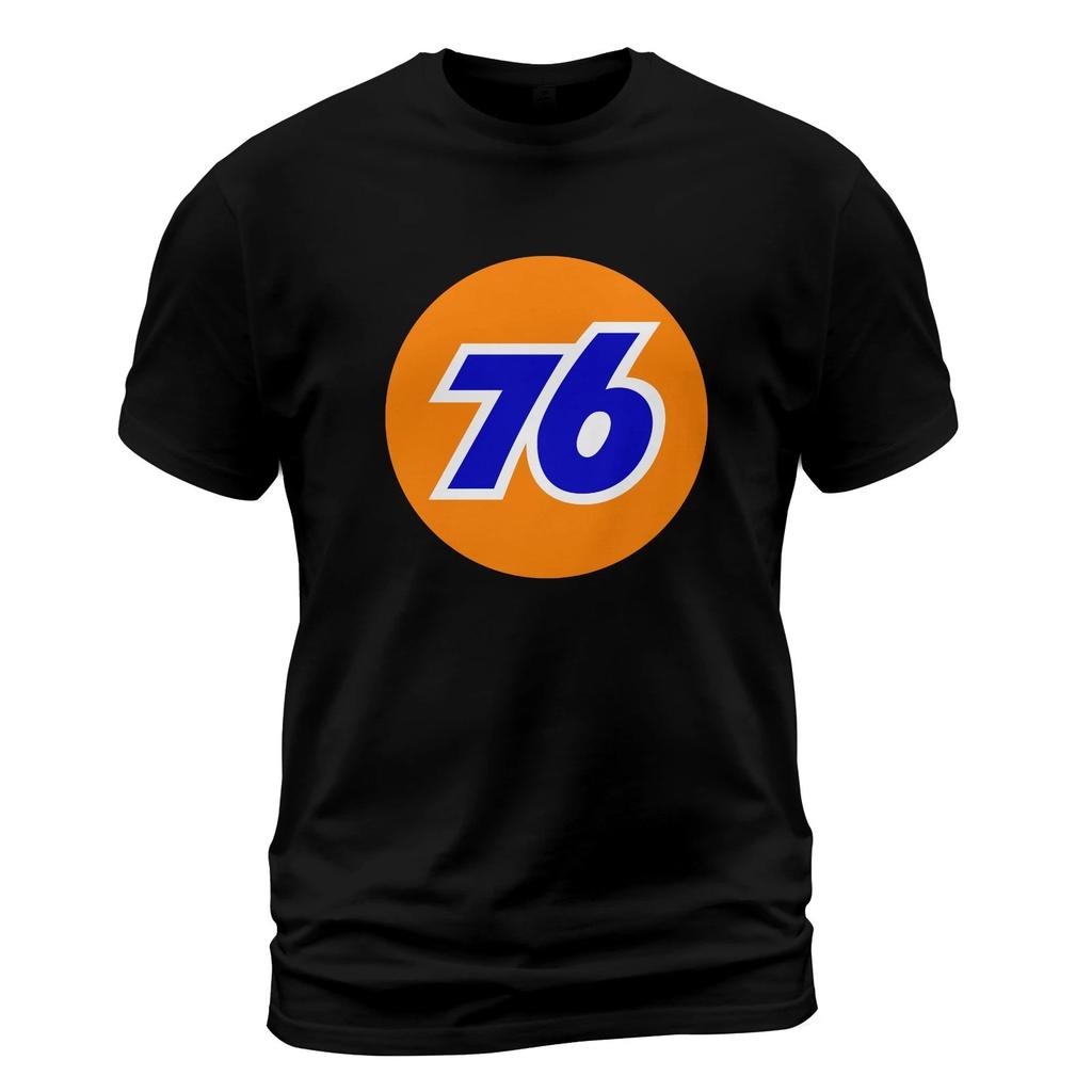 T-shirt con logo Union 76 Gasoline Divertente Taglia S-5XL Prodotta negli USA