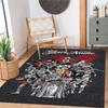 Liverpool Fc Personalized Name Floor Mat Perfect For Dining Room Decorate Room Game Room Playrooms Antislip Carpet Office Home Decor