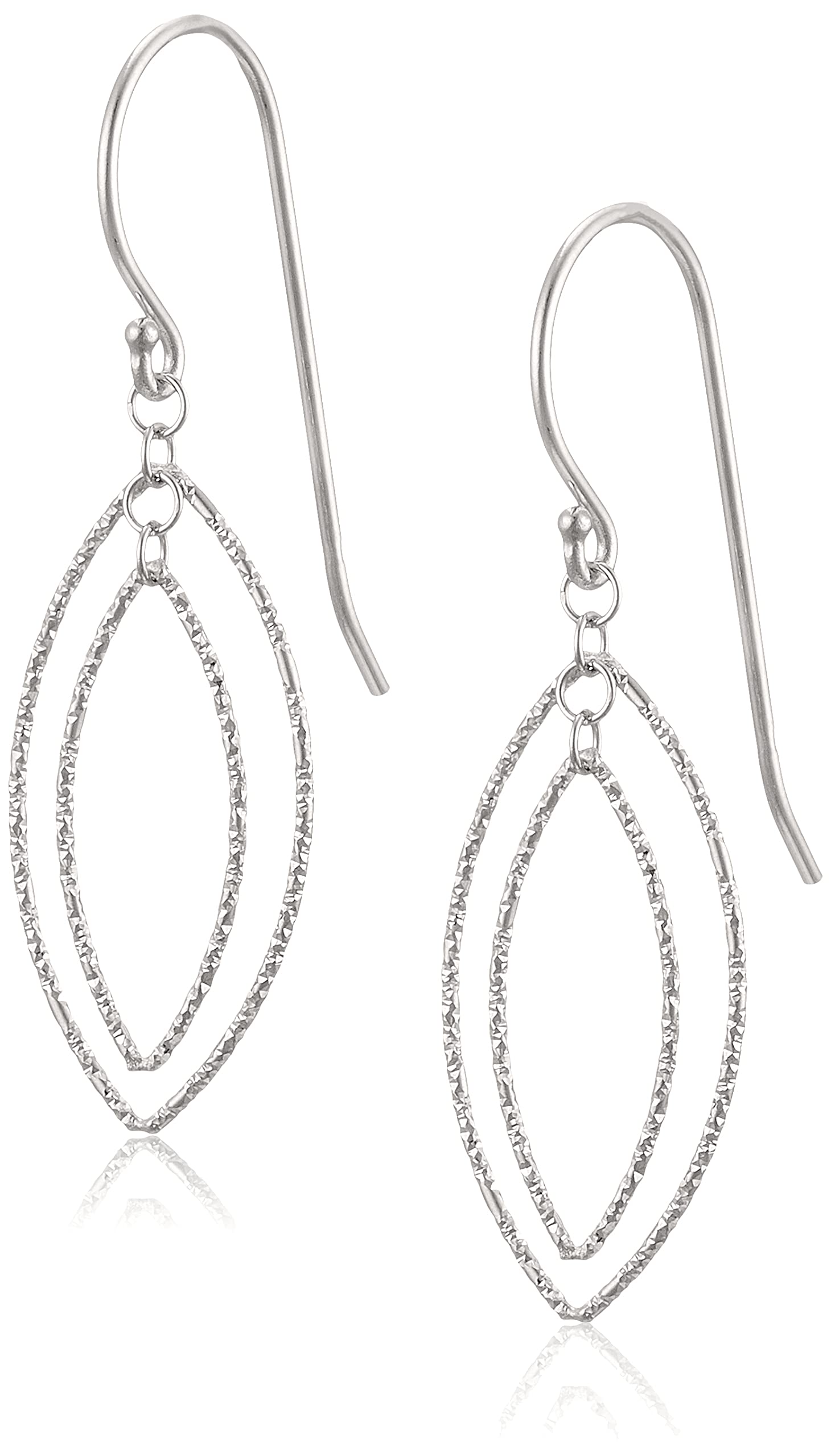 

BLOOM Hook Earrings K10 White Gold [Official] [BLOOM] Women s 0202-2428-0019-0000