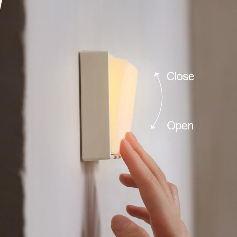 LED Night Light Minimalist Rechargeable USB Switch Light Magnet Timing For Home Indoor Bedroom Bedsides Timing Night Light