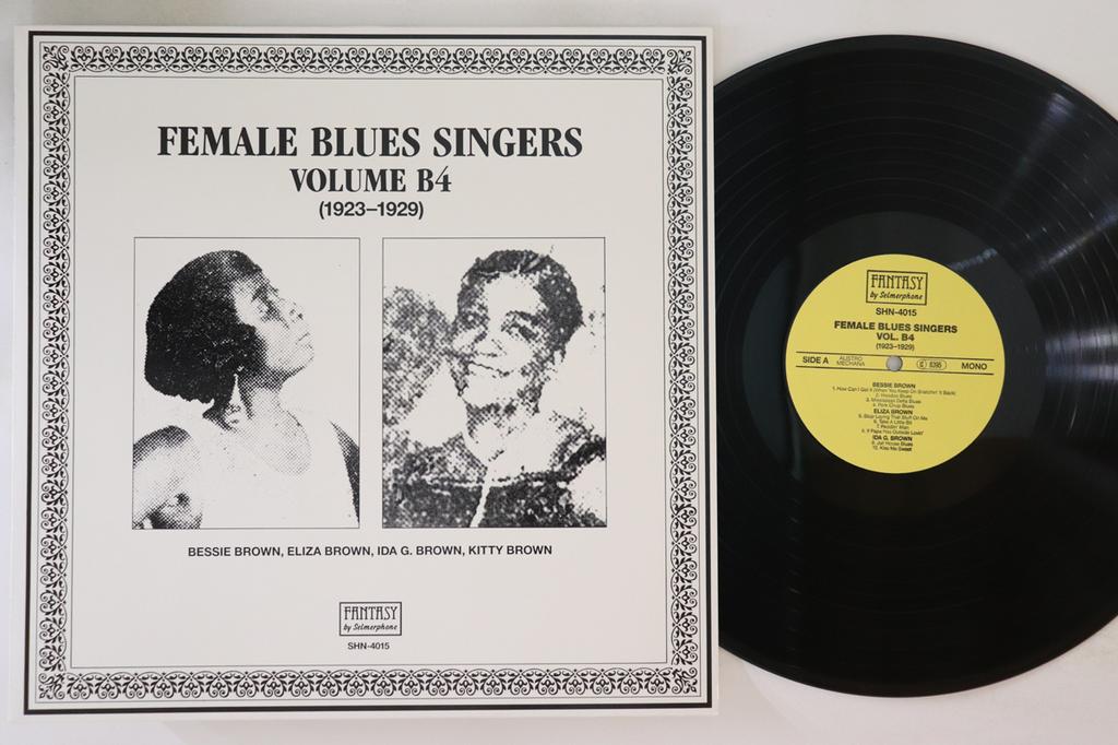 LP Record VARIOUS - Female Blues Singers Volume B4 SHN4015 FANTASY BY SELM 1990 Austria Jazz Used