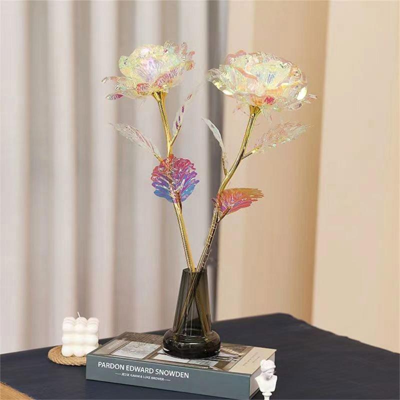 Table Ornament Valentine's Day Gift Oversized Rose Holiday Party Ornaments Home Table Ornaments Wedding Bouquet