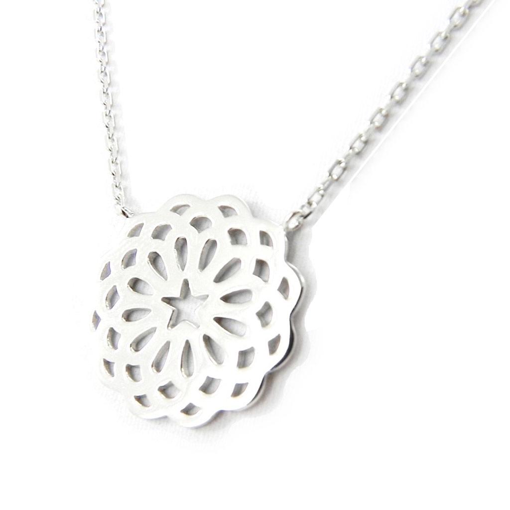 

Les Trésors De Lily [I3952] - Серебряное ожерелье «Хореография»