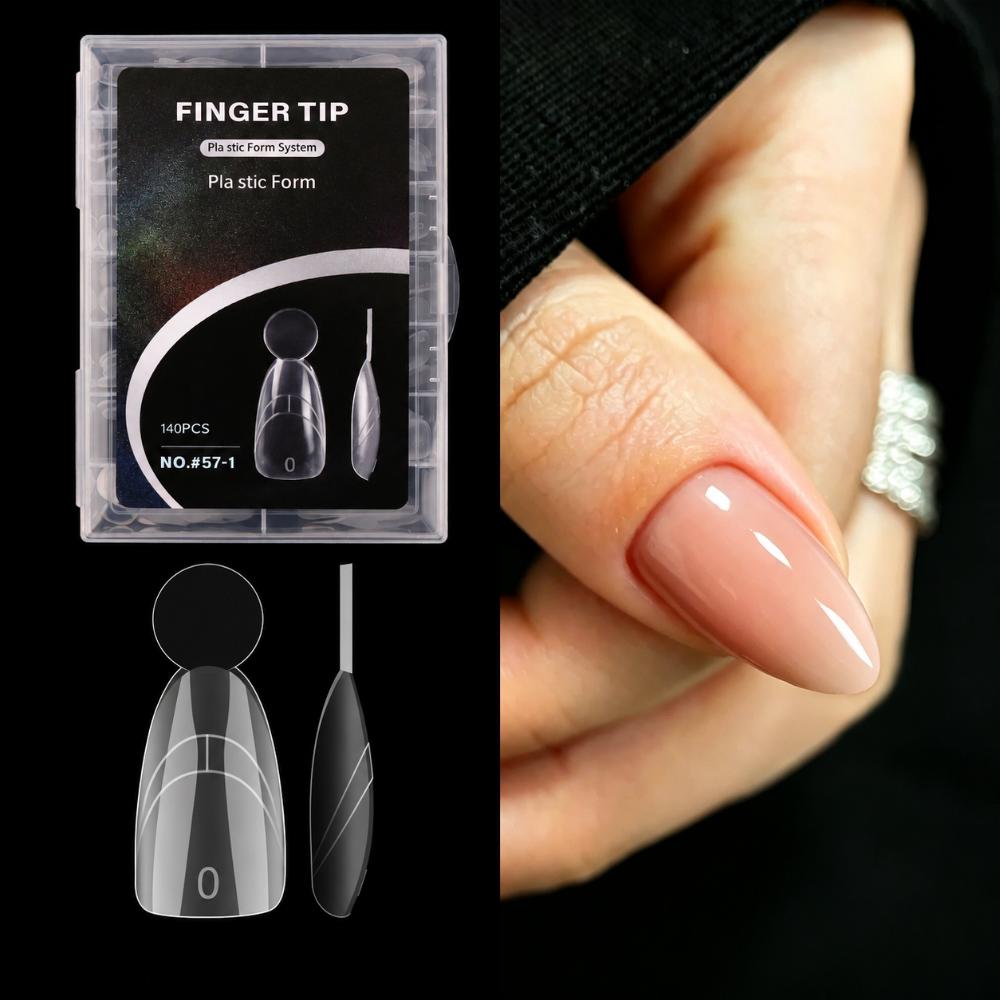 Quick Extension French Nail Dual Forms 14 Sizes Acrylic Nail Art Mold  Nail Art