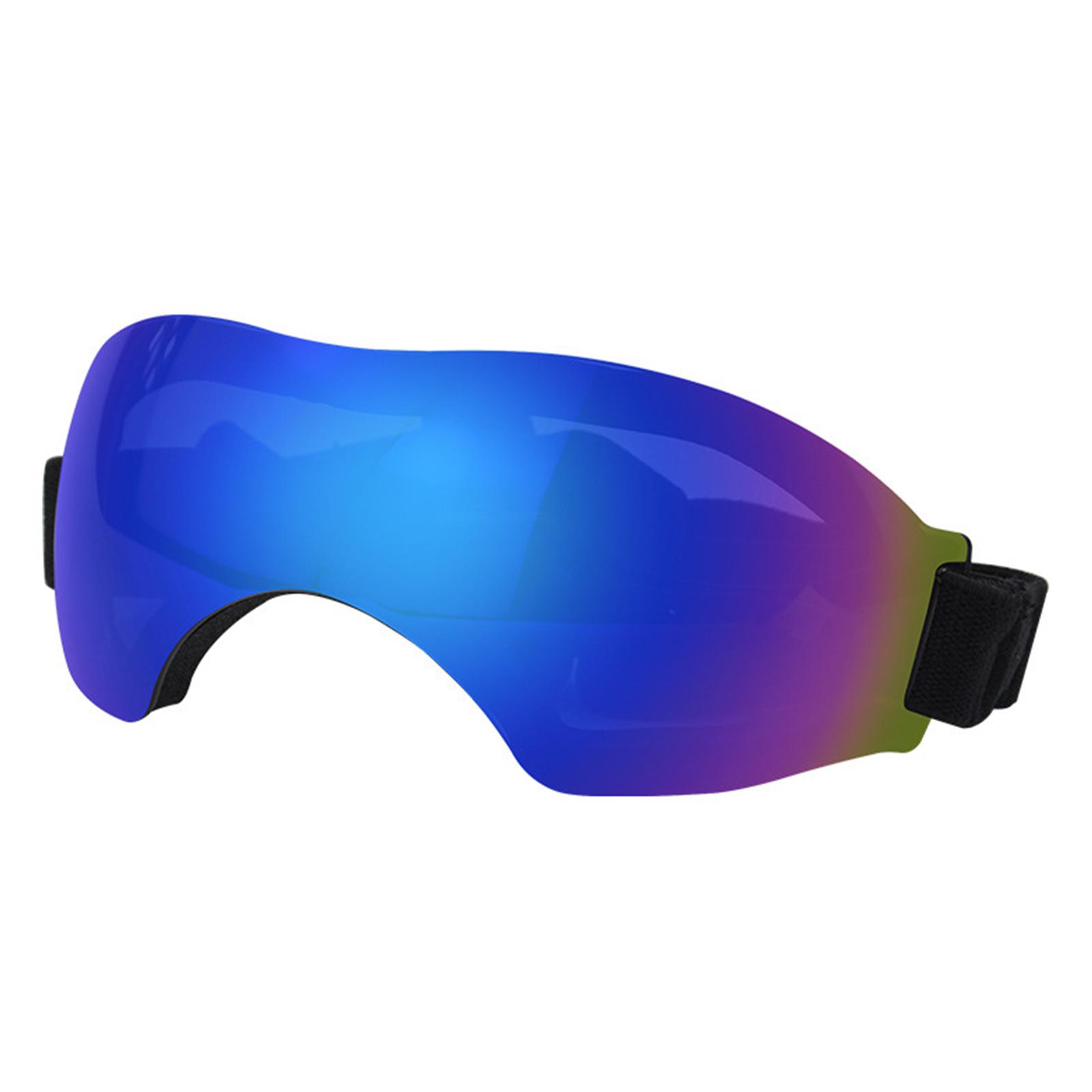 

Dog Goggles Windproof Dogs Eye Protective Goggles Foldable Sunglasses for Small Medium Dogs Long Snout Puppy Eyeglasses S синий