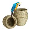 Handmade Grass Woven Bird Nest Xuan Feng Parrot Hummingbird Hanging Birds House Pet Supplies Poultry Toys Grass Nest BreedingBox