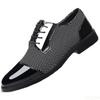 Men's Spring Autumn Formal Casual Breathable Comfort Black Shoes Height Increasing Pointed  Trendy Fashion Versatile Men's Shoes