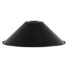 Ampoule Padista Lampshade, Shade Only, Umbrella, E17, 1 Light, Metal, Black