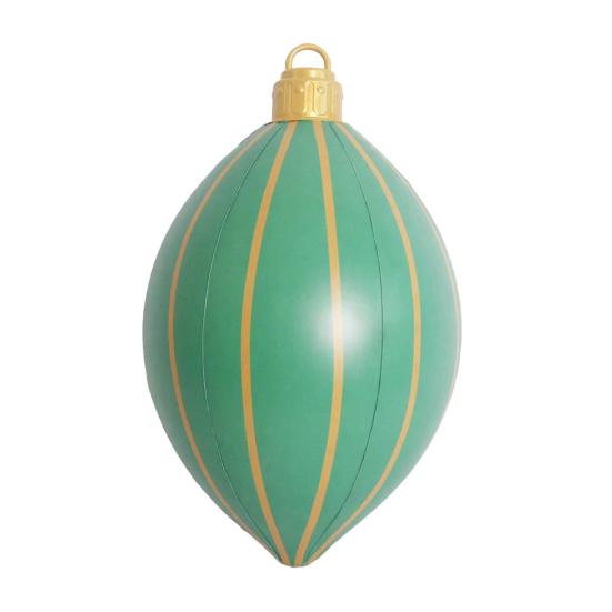 Christmas Inflatable Decoration Blow-up Xmas Tree Glove Decoration Reusable Inflatable Hanging Christmas Ball for Outdoor Indoor Festive Decor