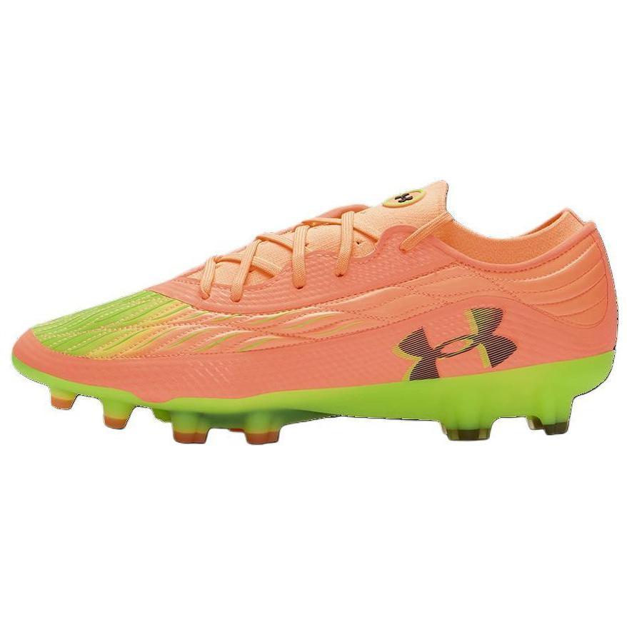 Under Armour Magnetico Elite 4 Comfortable Sports FG Soccer Shoes Men Soccer Shoes Flame-Orange 3027700-800