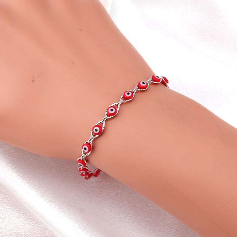 Damen Leicht Luxuriöses Böses Auge Armband - Hand Schmuck im Europäischen und Amerikanischen Stil