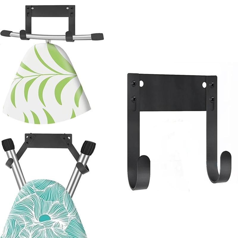 Ironing Board Holder Wall Mount For T&Y Leg Ironing Board Hanger Small Wall Mounted Ironing Board Holder Wall Mounted чёрный