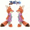 Peluche di Nick e Judy di Zootropolis - Bambola Morbida Carina Regalo di Natale Compleanno