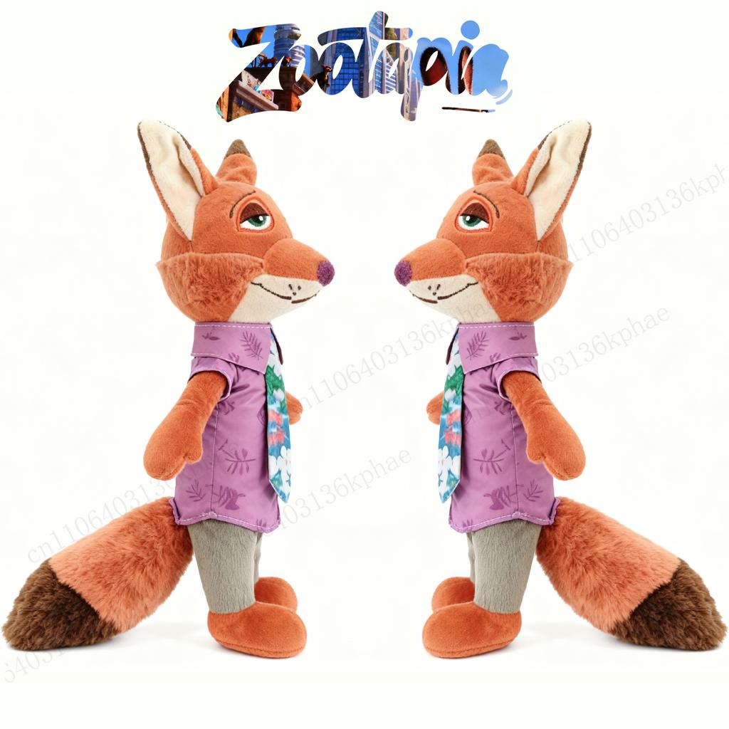 Peluche di Nick e Judy di Zootropolis - Bambola Morbida Carina Regalo di Natale Compleanno