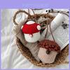 Adorable Knitted Mini Crossbody Bag For Girls With Cute Cartoon Bear Patterns