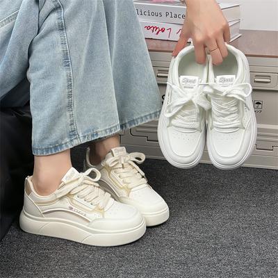 Platform Women's New Summer Student Versatile Sports Shoes Lightweight Mesh Breathable Casual Board Shoes