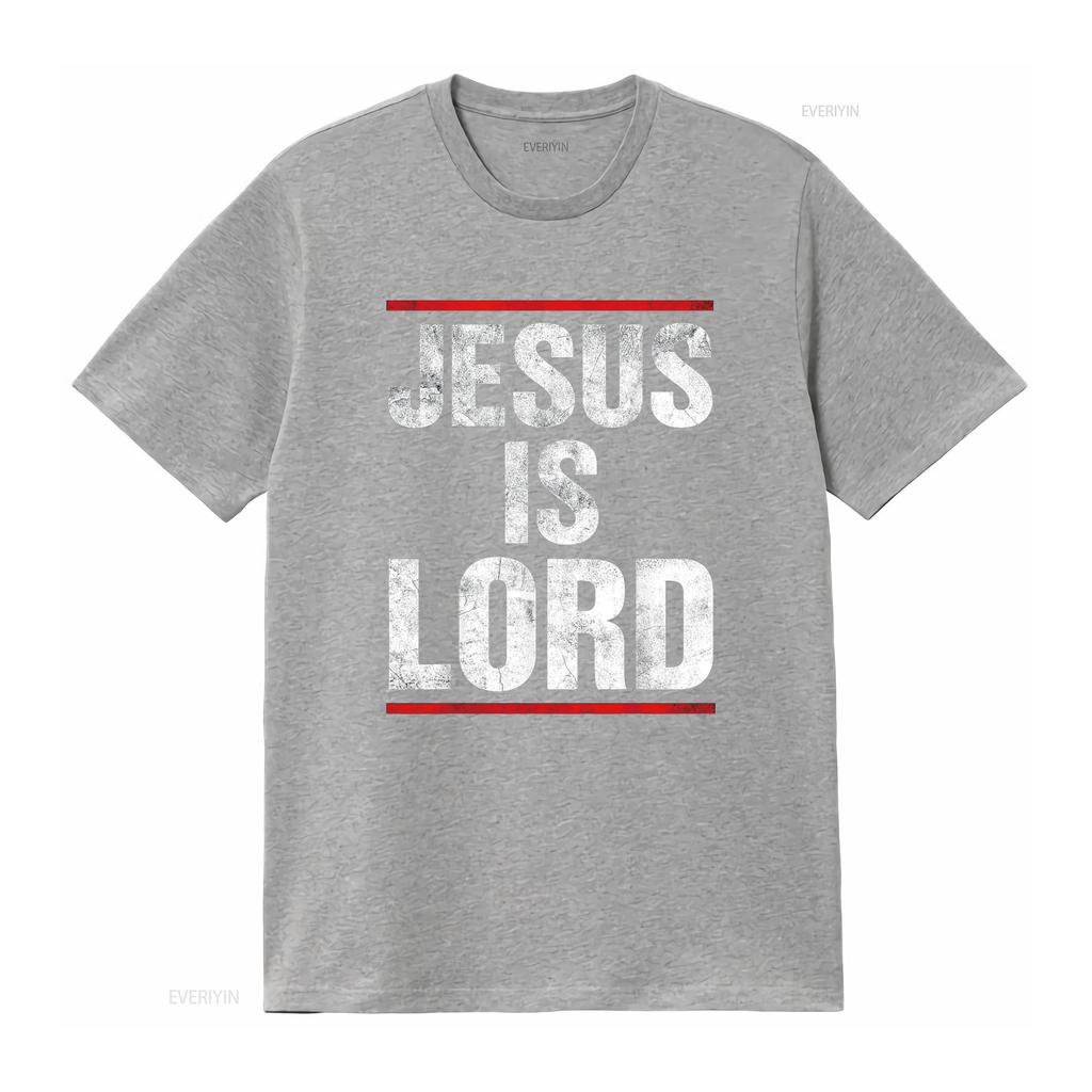 Jesus Is Lord Retro Vintage T Shirt vintage Washed Unisex Stylish Casual designer clothes Breathable fashion Comfortable