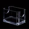 Clear Acrylic Tea Bags Sweetener Storage Box Hotel Restaurant Table Sugar Packet Sorting Case Home Organizer