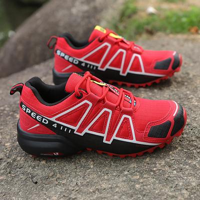Dámska outdoorová turistická obuv Dámska ľahká horolezecká turistická obuv odolná voči opotrebovaniu Vodotesná kožená športová obuv veľkých rozmerov