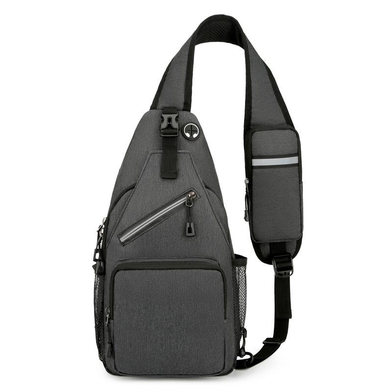 Men's Waterproof Crossbody Bag - Multifunctional, Large Capacity, Casual Single Shoulder Bag