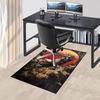 Eagle and Moon Office Chair Mat Large Desk Carpet for Home Decor, Sofa Rug, Gift Idea for Office or Living Room