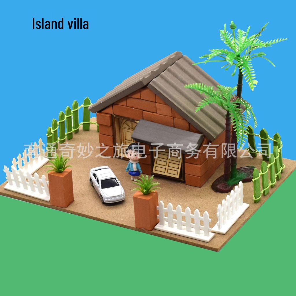 Little Bricklayer DIY Cement House Building Blocks - Educational Toy for Children