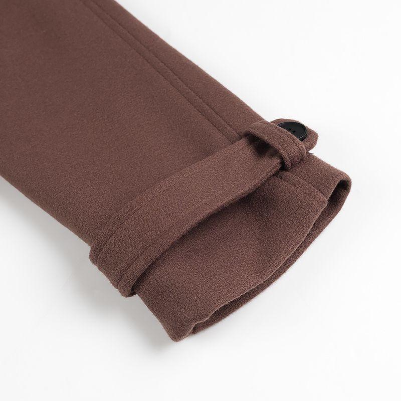 Kaslead New Arrival Women's Clothing Fashion Style Fashion Minimalist Suit Collar Lace-up Long Sleeve Jacket Outwear