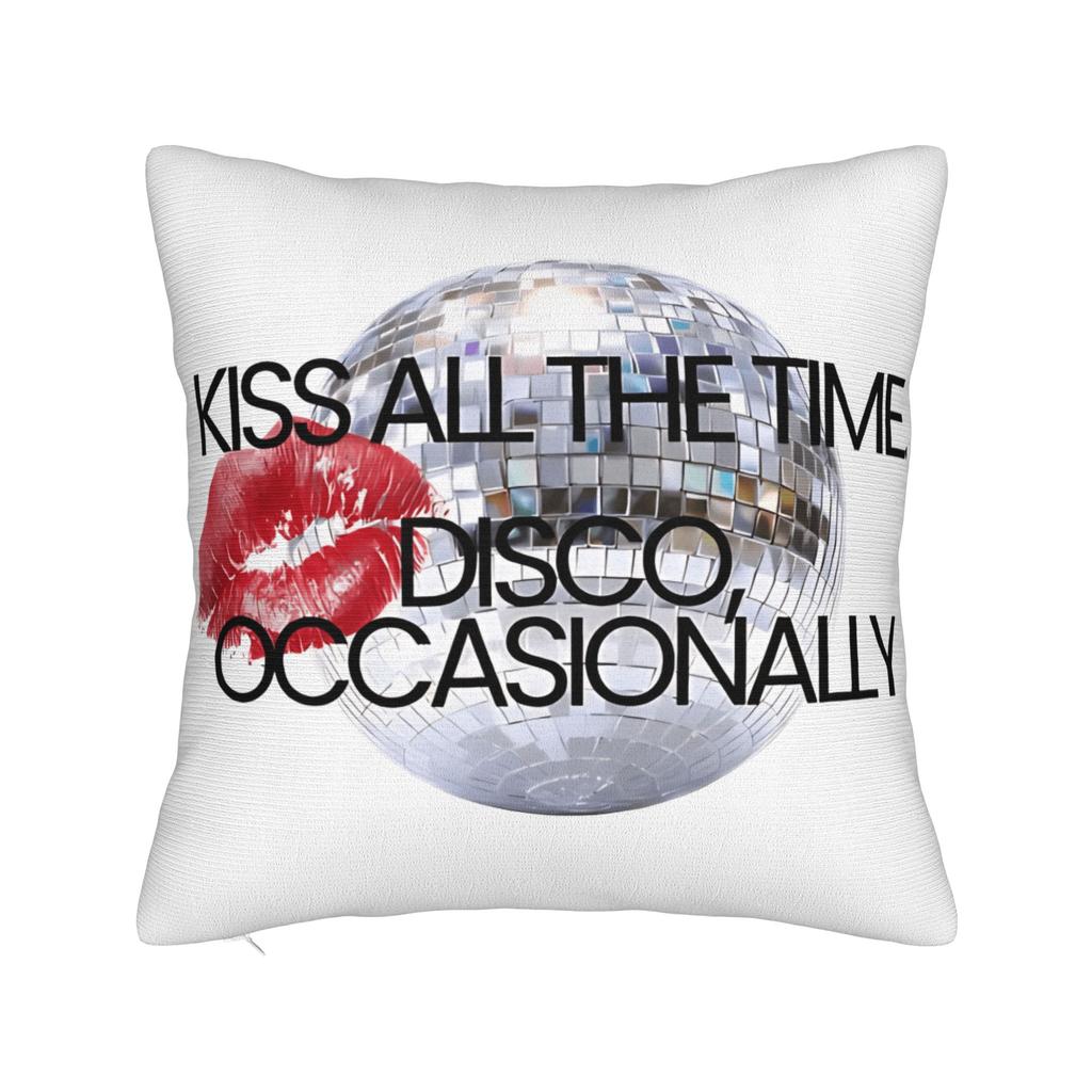 Singer H-Harrys S-Styles Kiss Al the Time Pillow Case Comfy Pillow Cover For Sofa Couch Bed Living Room Retro Trendy Pillowcase