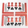 140mm Right Angle Woodworking Triangle Ruler & 120mm Clamping Combination Tool