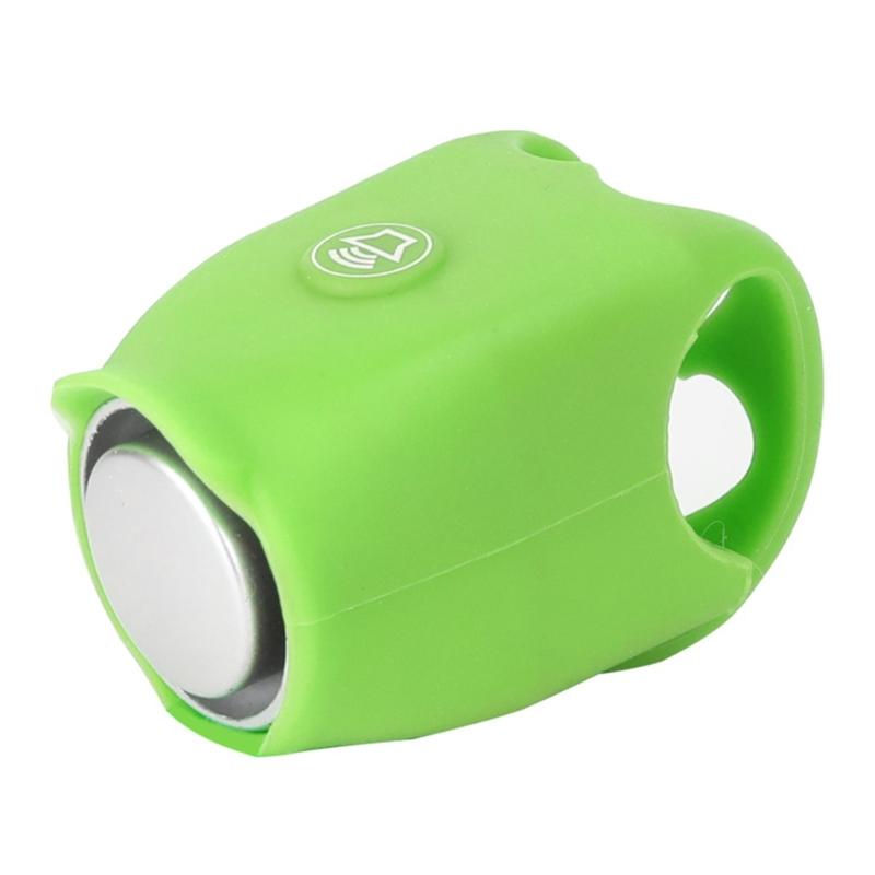 

Electronic Mountain Bicycles Bells 120DB Bicycles Alarm Bells Silicones Bicycles Bells Horn for Bike Electric Bike Horns зелений