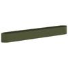 Raised Garden Bed Olive Green 380 X 40 X 40 Cm Steel